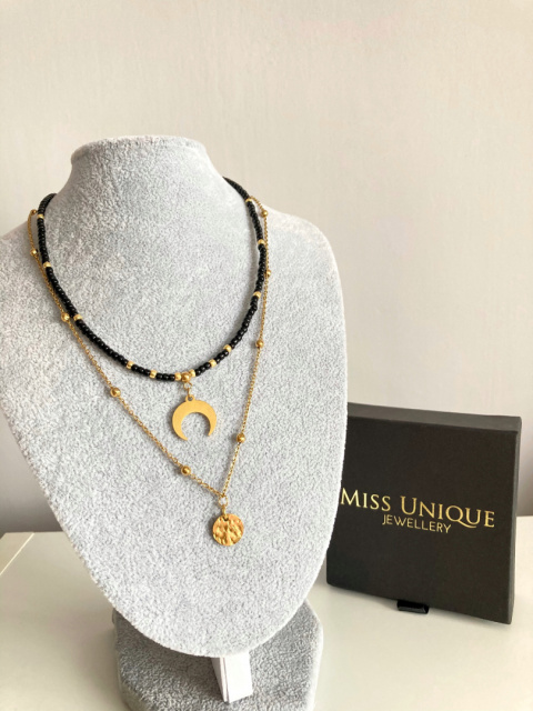 Naszyjnik CHOKER z zawiekszą księżyc Naszyjnik CHOKER z zawiekszą księżyc